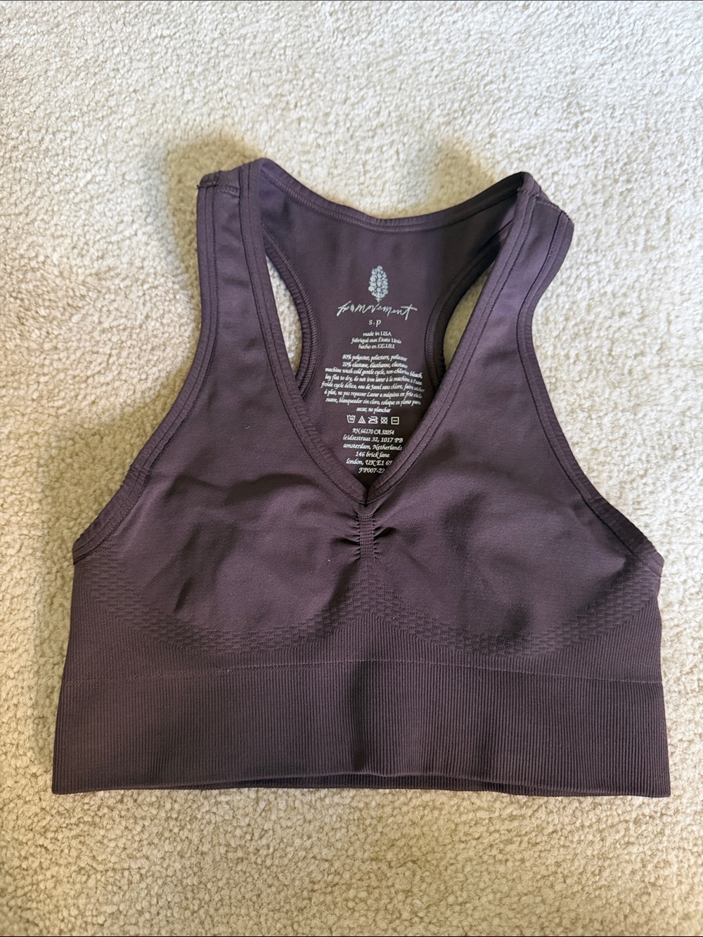Free People Seamless Racerback Bra